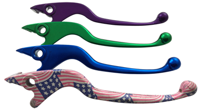 Colorful brake levers